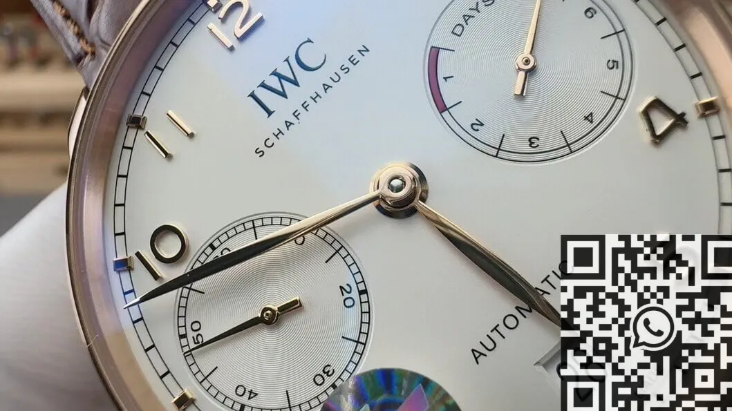 IWC Portugieser IW500701 Brown Srap Watch ZF Factory FastDry 2240