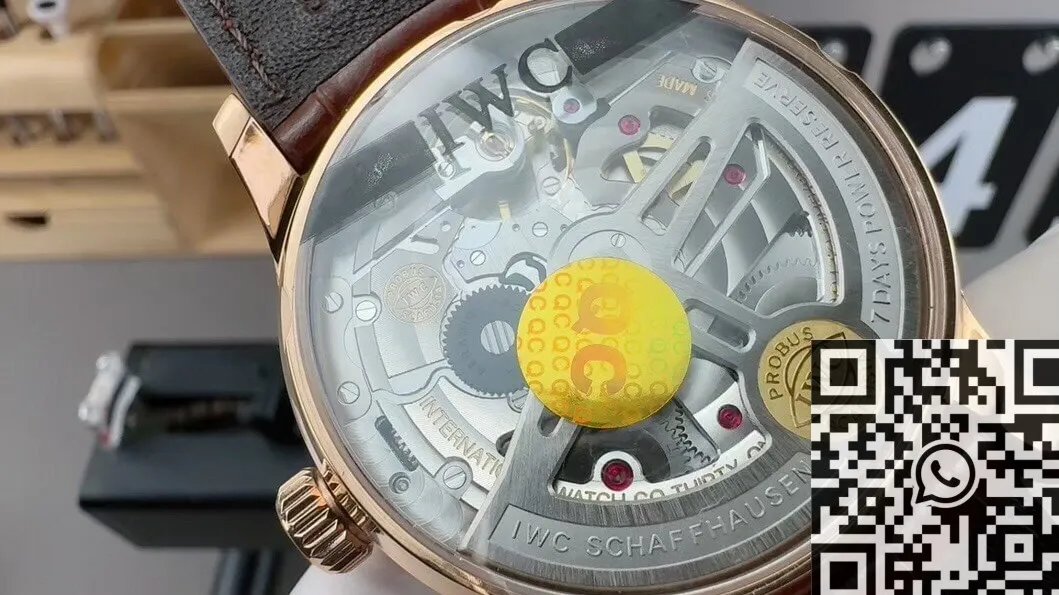 IWC Portugieser IW500701 Brown Srap Watch ZF Factory FastDry 2240