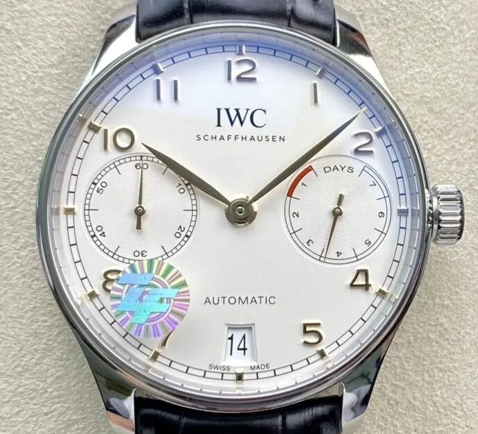 IWC Portugieser IW500704 Gold Nail Watch ZF Factory Breathable 2243