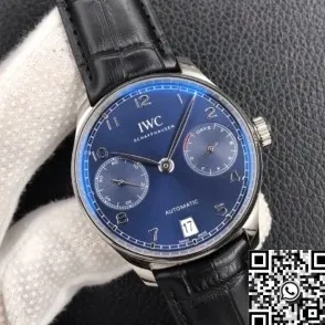 IWC Portugieser IW500710 Blue Panda Plate Watch ZF Factory Sleek 2244
