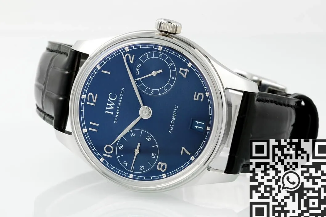 OnTrend IWC Portugieser IW501704 Blue Dial Watch APS Factory 2032