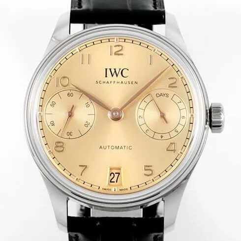 Bright IWC Portugieser IW501705 Dune Dial Watch APS Factory 2035