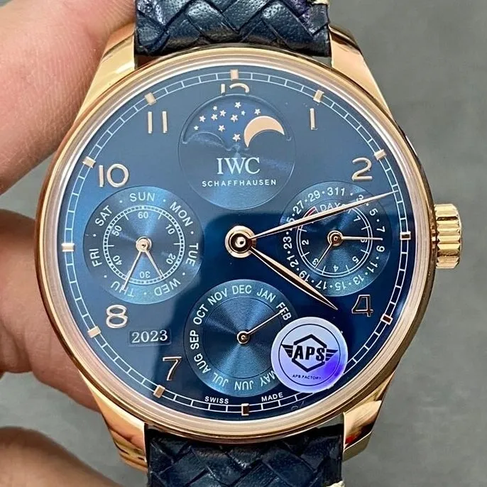 IWC Portugieser IW503312 18K Armor Gold Watch APS Factory Affordable 2037