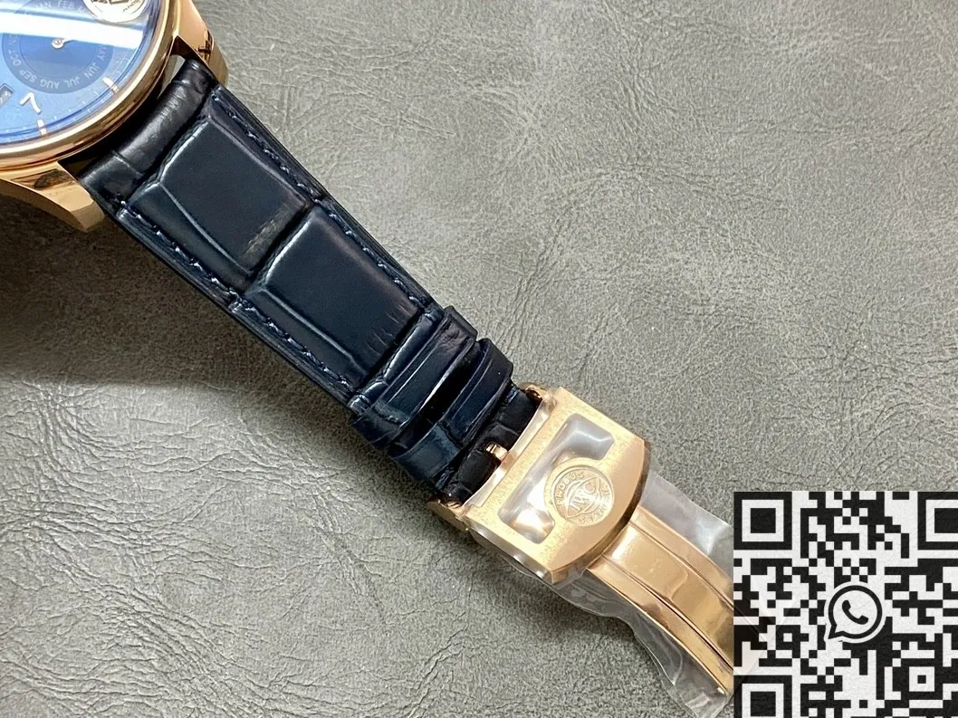 Reliable IWC Portugieser IW503312 Blue Panda Plate Watch APS Factory 2038