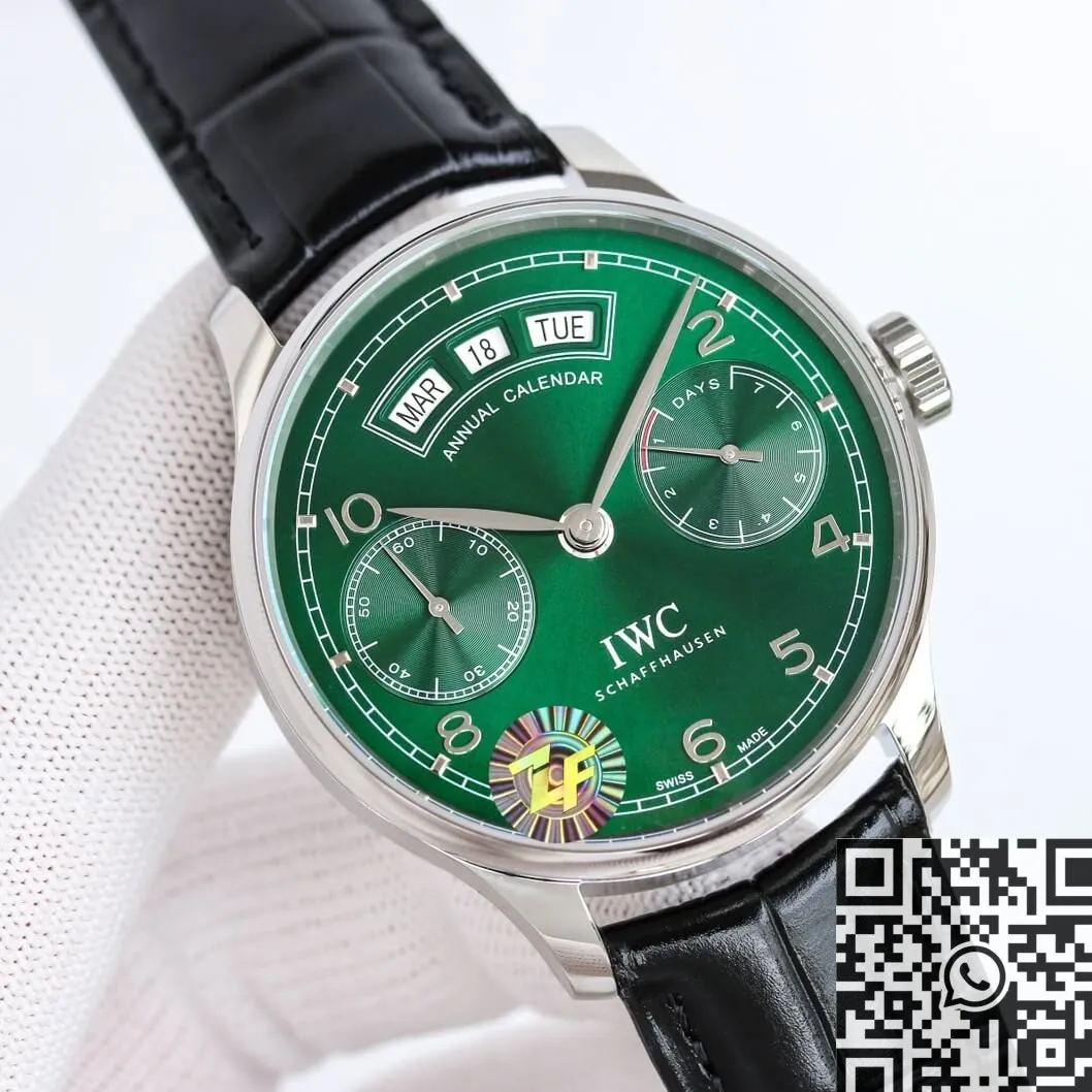 GoAnywhere IWC Portugieser IW503501 Black Strap Watch ZF Factory 2247