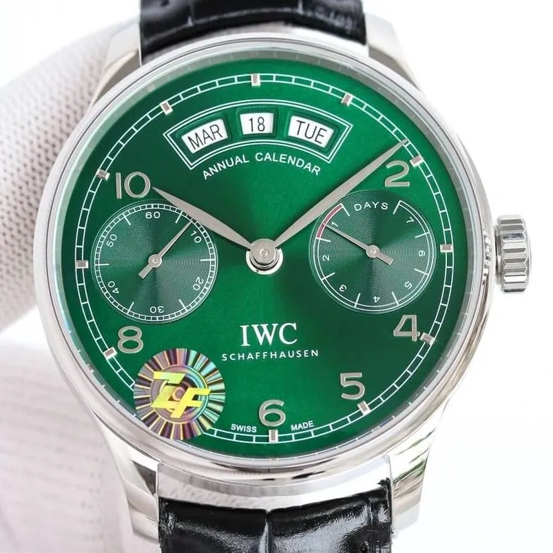 GoAnywhere IWC Portugieser IW503501 Black Strap Watch ZF Factory 2247