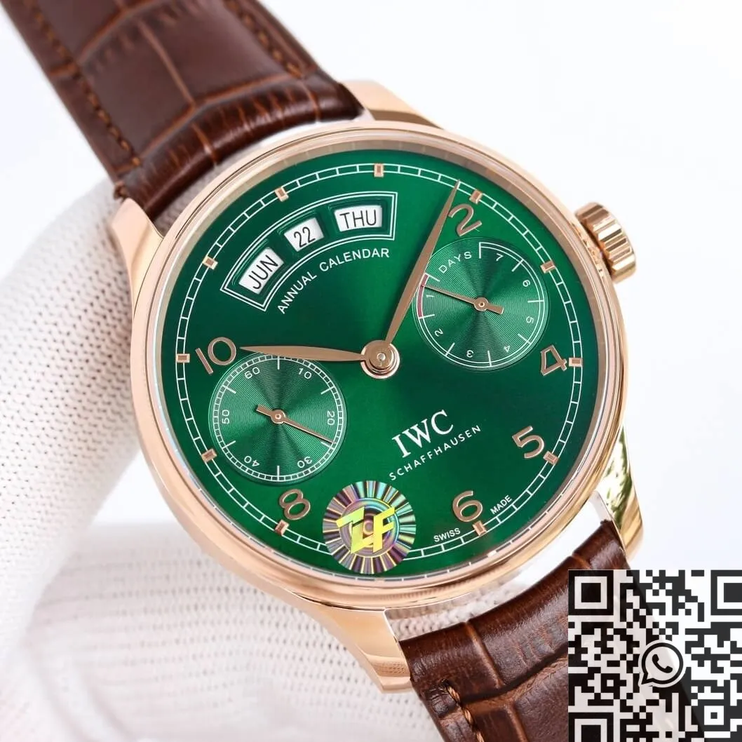 GoodFit IWC Portugieser IW503501 Green Dial Watch ZF Factory 2246