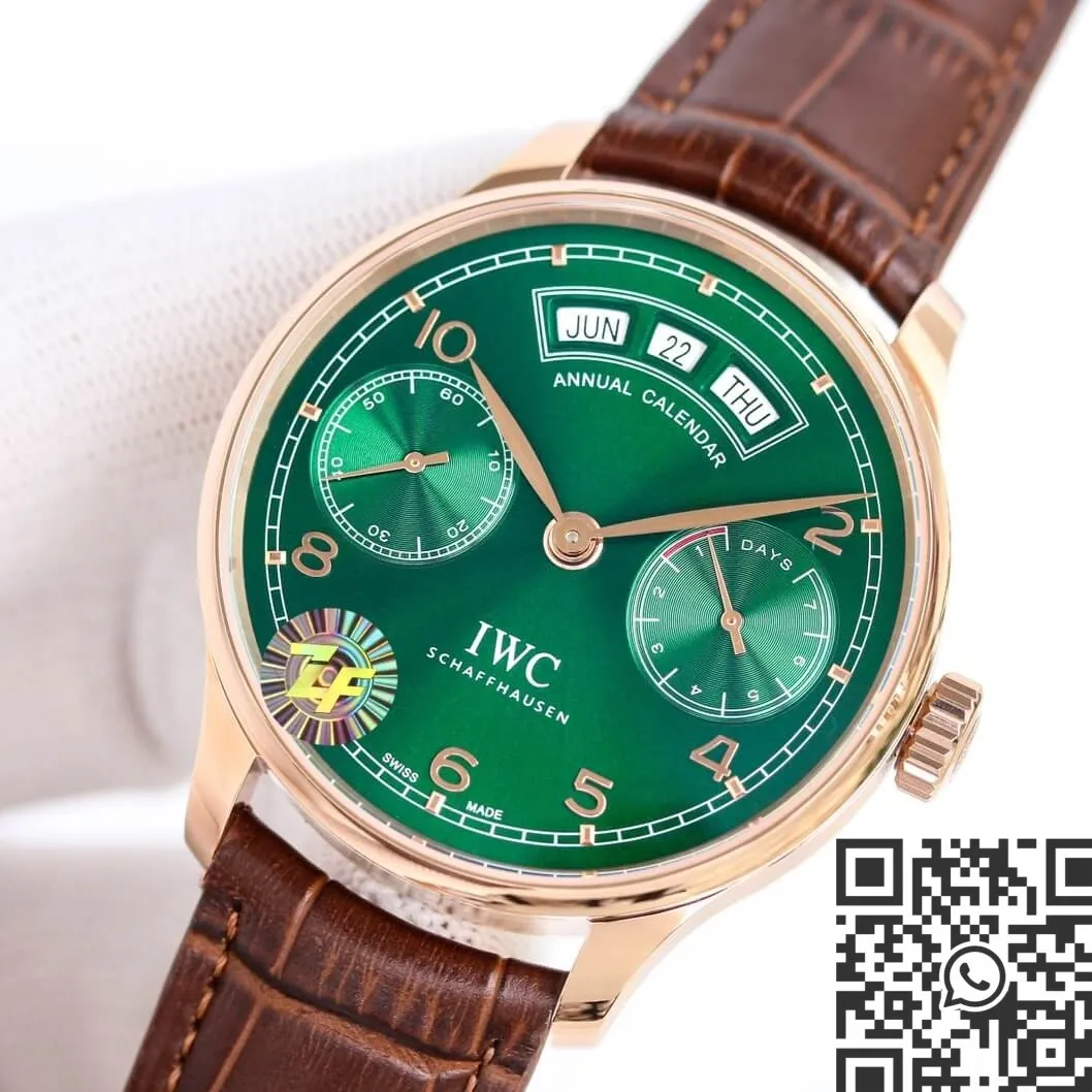 GoodFit IWC Portugieser IW503501 Green Dial Watch ZF Factory 2246