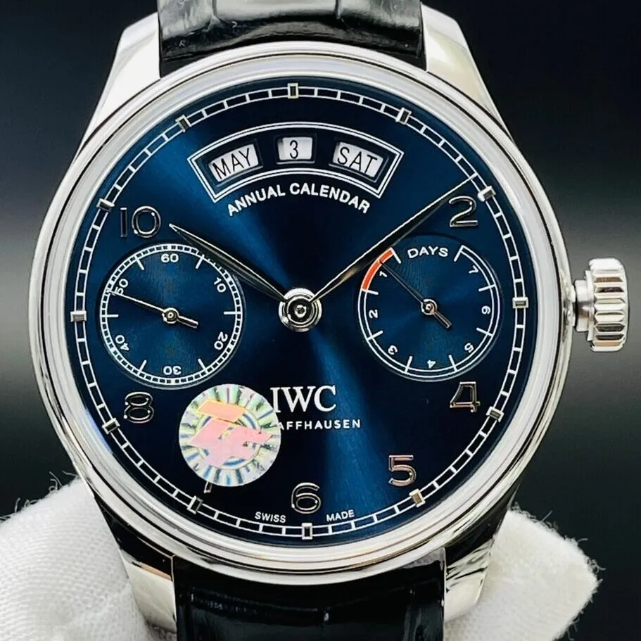 SoftTouch IWC Portugieser IW503502 Blue Dial Watch ZF Factory 2249