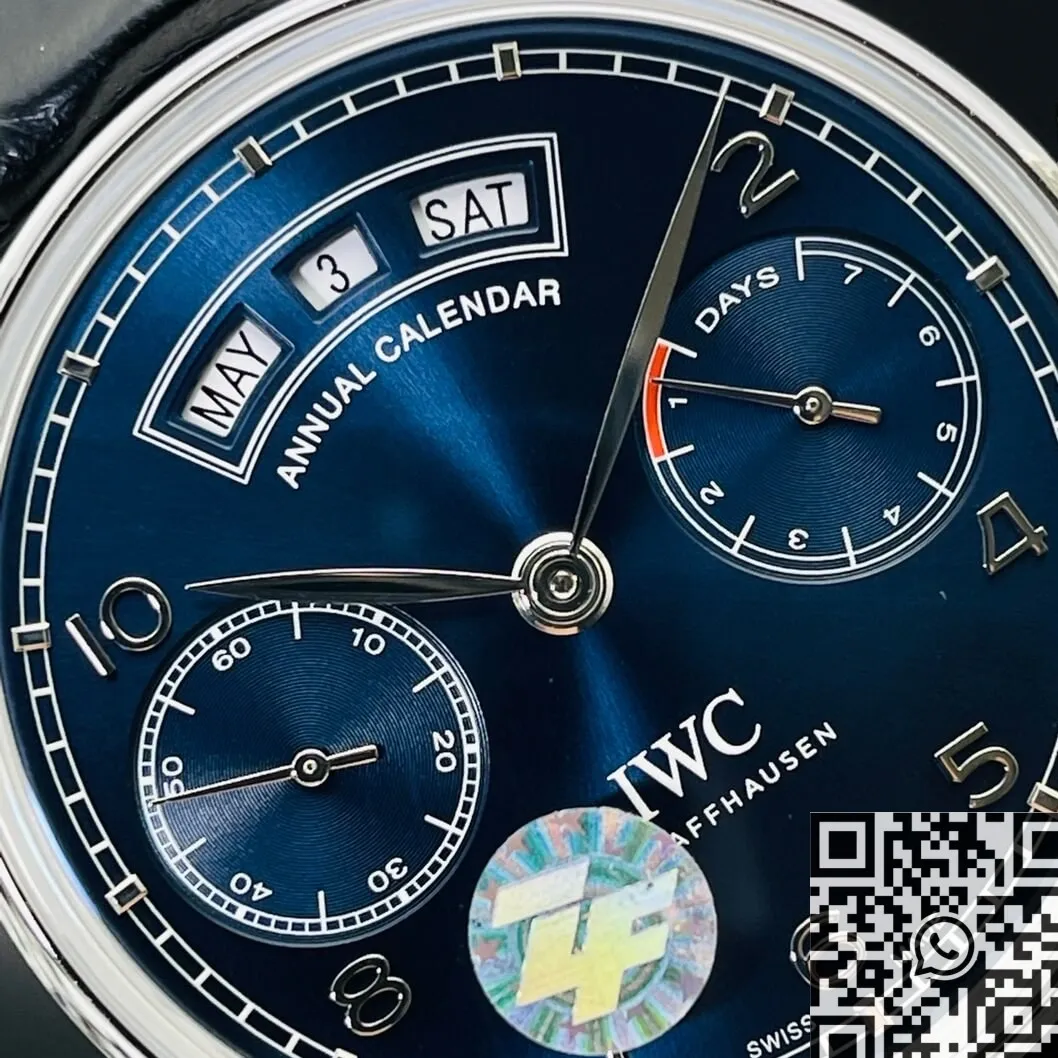 SoftTouch IWC Portugieser IW503502 Blue Dial Watch ZF Factory 2249