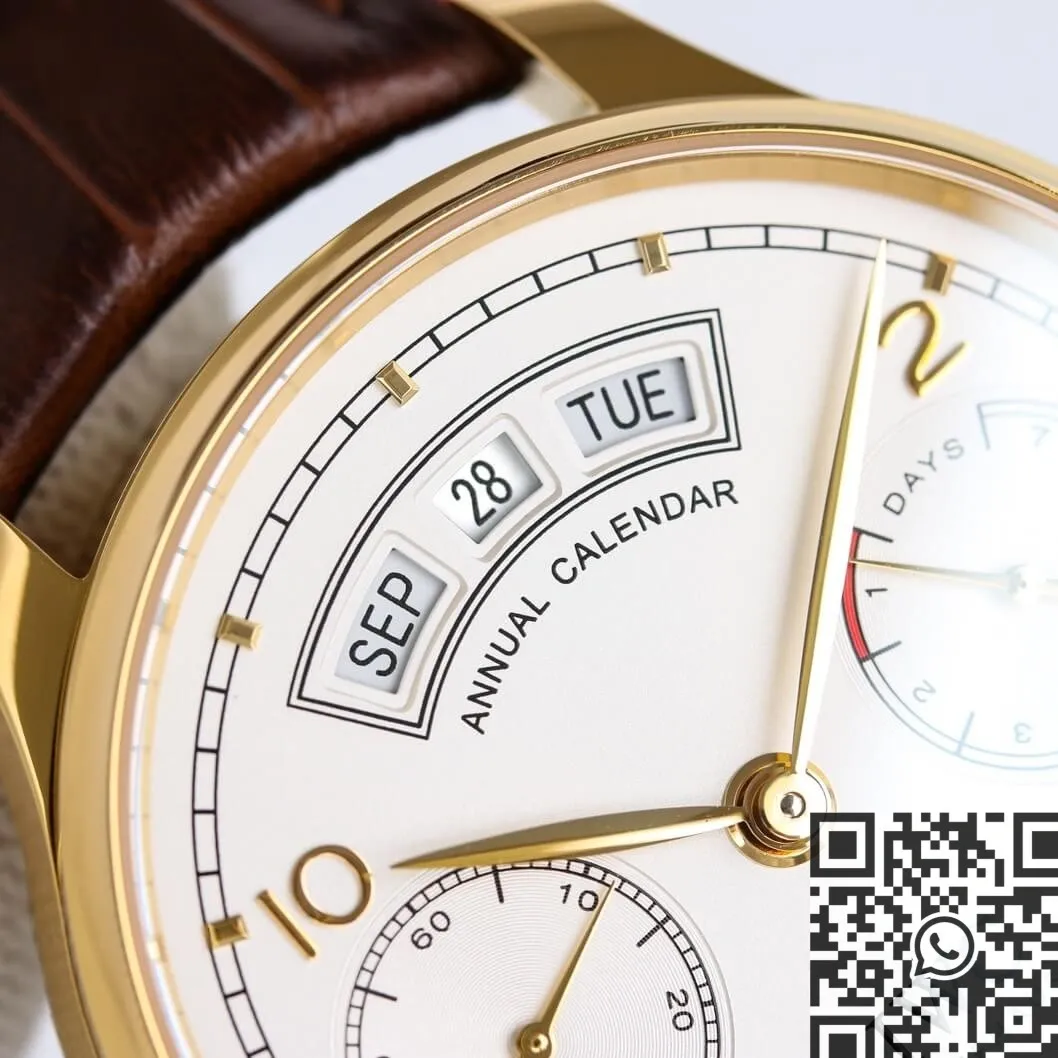 SmoothTexture IWC Portugieser IW503504 Gold Watch ZF Factory 2250