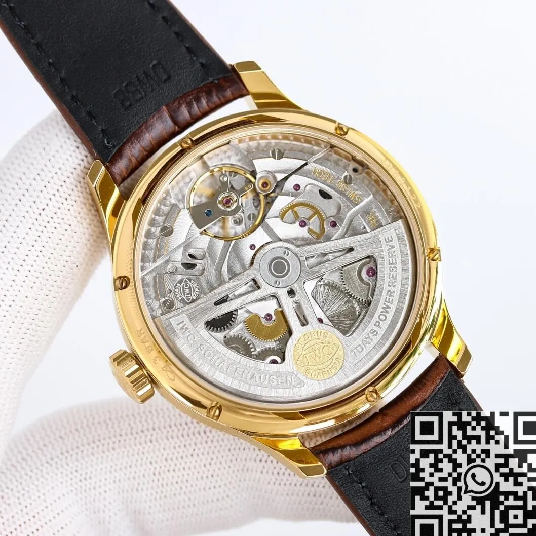 SmoothTexture IWC Portugieser IW503504 Gold Watch ZF Factory 2250