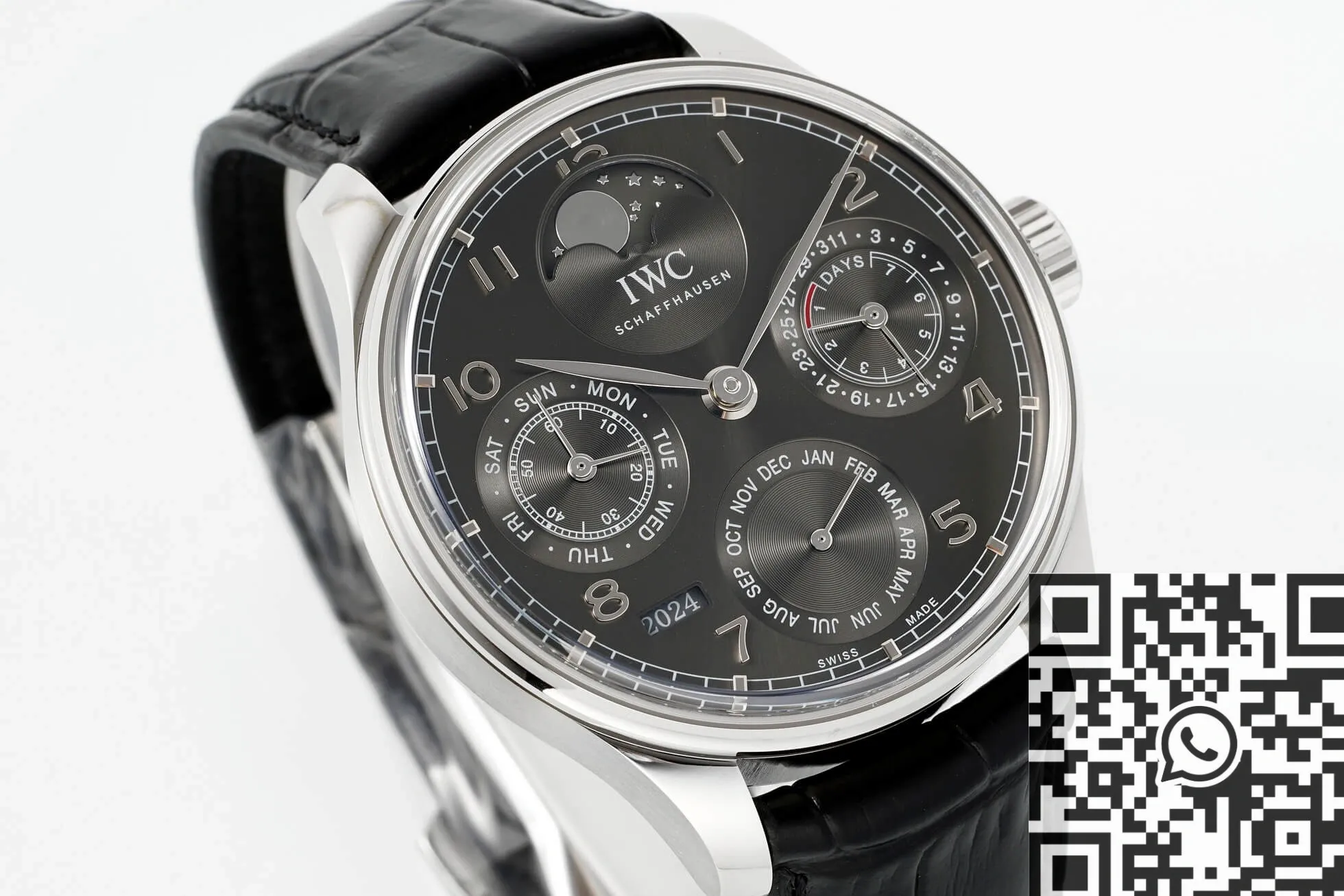 IWC Portugieser Perpetual Calendar IW503301 Slate Gray Dial Watch APS Factory ComfortFit 2033