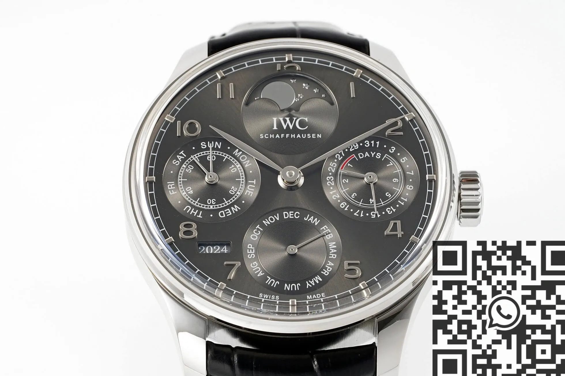 IWC Portugieser Perpetual Calendar IW503301 Slate Gray Dial Watch APS Factory ComfortFit 2033