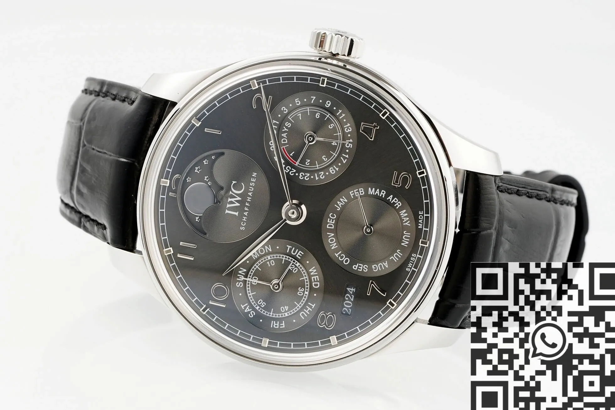 IWC Portugieser Perpetual Calendar IW503301 Slate Gray Dial Watch APS Factory ComfortFit 2033