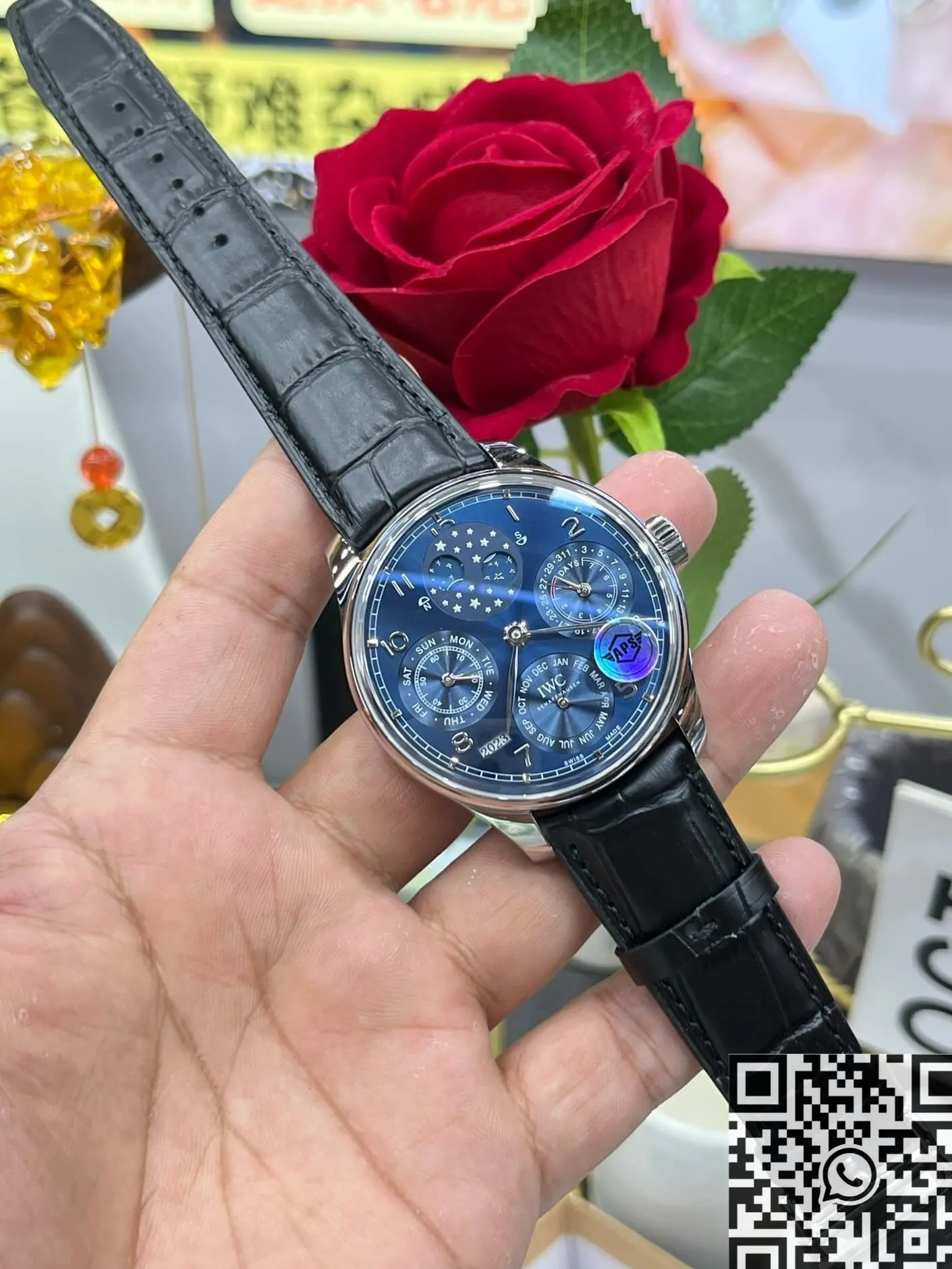 IWC Portugieser Perpetual Calendar IW503401 Dark Blue Dial Watch APS Factory SunProtective 2040