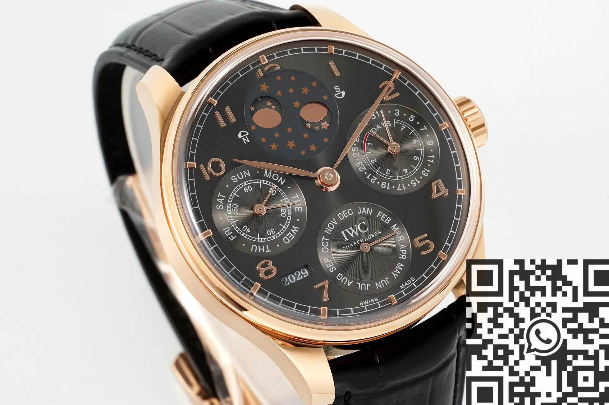 IWC Portugieser Perpetual Calendar IW503404 18k Red Gold Watch APS Factory ComfortFit 2041