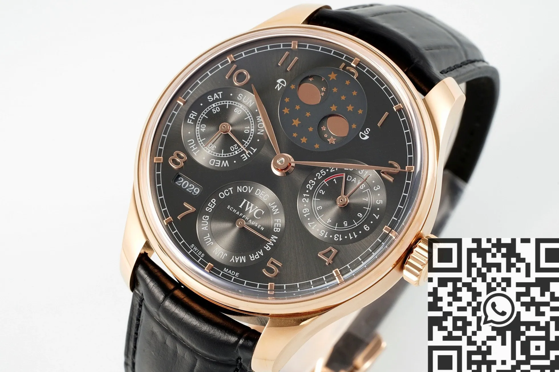 IWC Portugieser Perpetual Calendar IW503404 18k Red Gold Watch APS Factory ComfortFit 2041