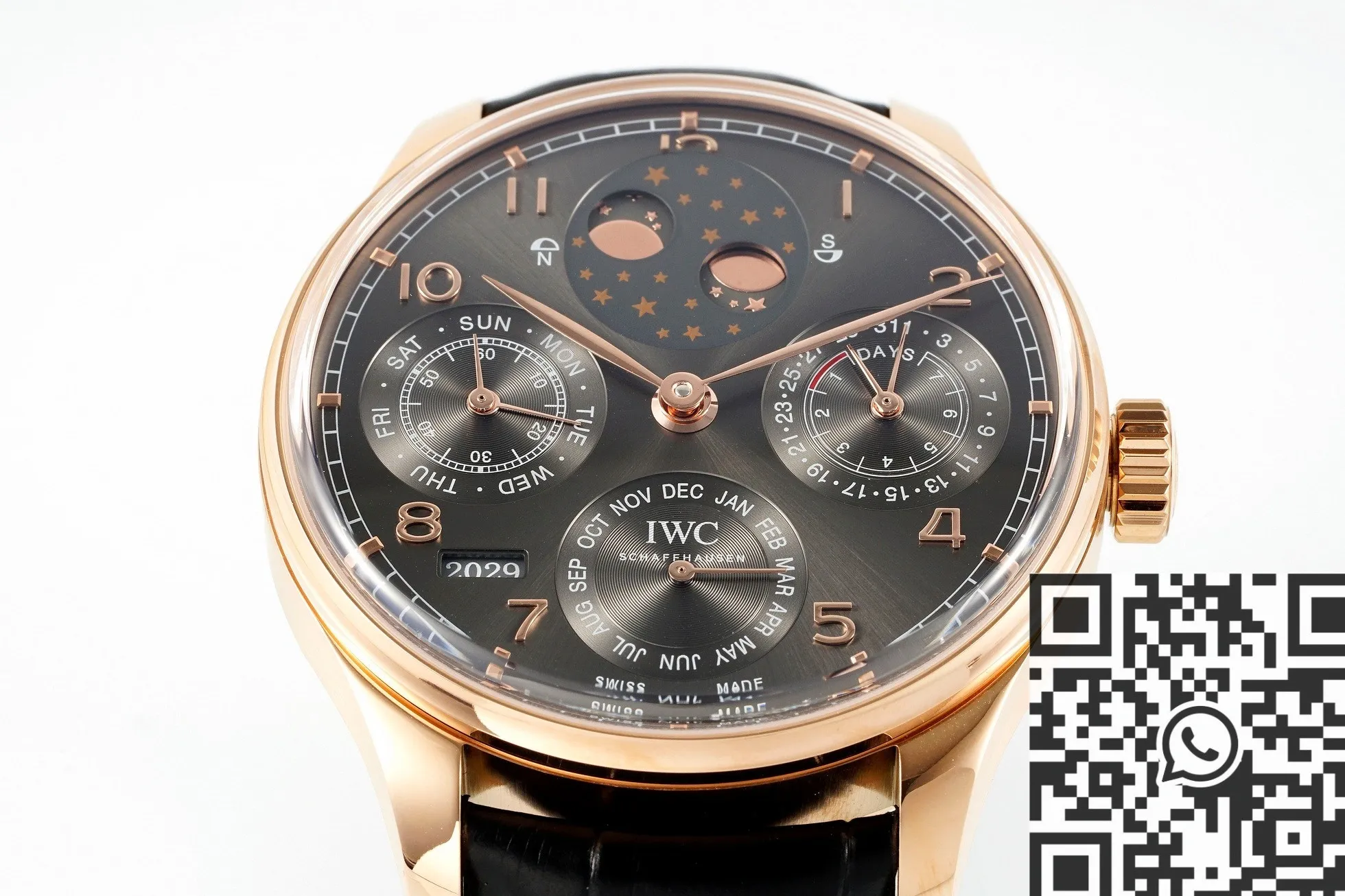 IWC Portugieser Perpetual Calendar IW503404 18k Red Gold Watch APS Factory ComfortFit 2041