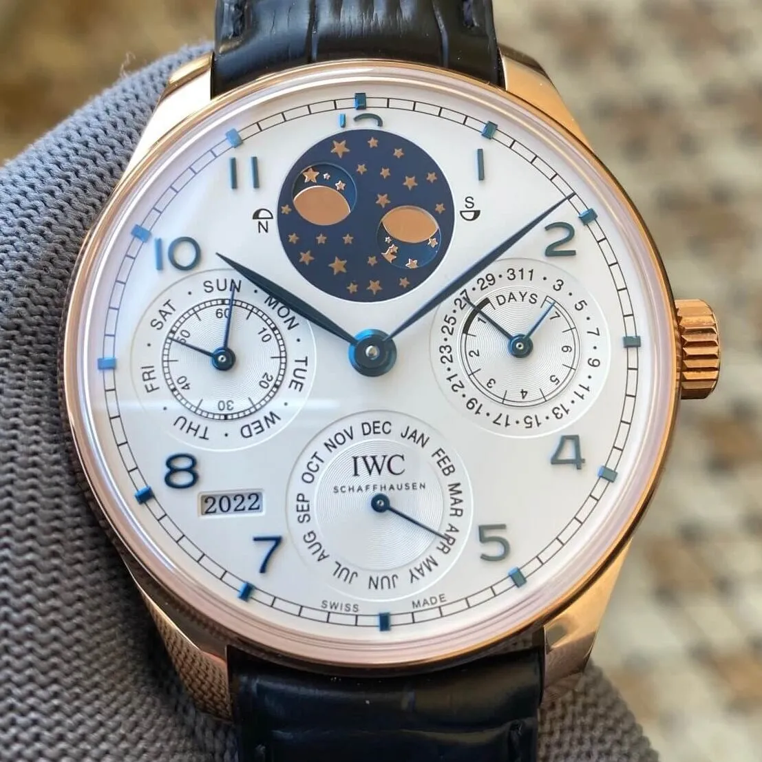 MoistureWicking IWC Portugieser Perpetual Calendar IW503405 150th Anniversary Special Edition APS Factory 2039