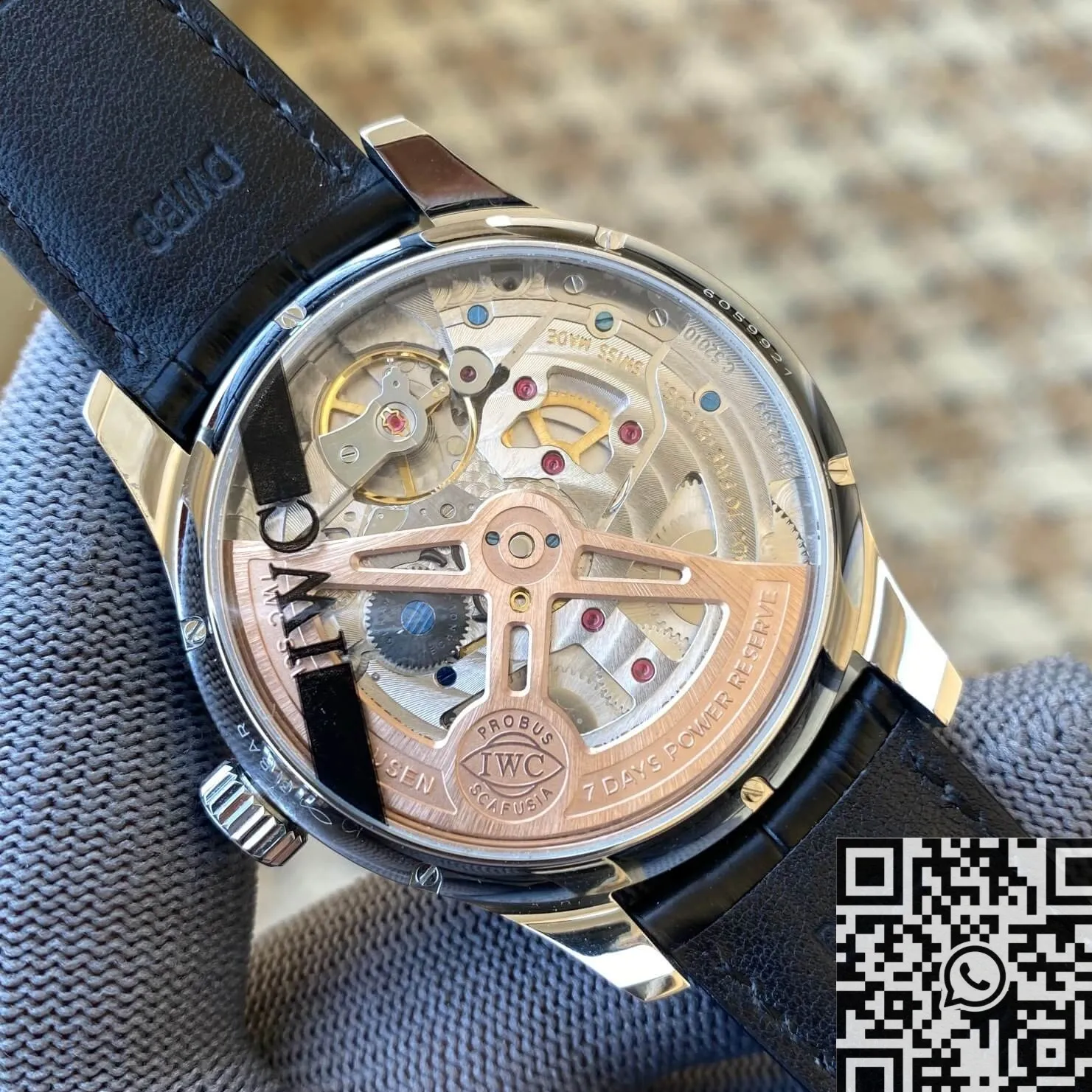 Minimalist IWC Portugieser Perpetual Calendar IW503406 White Panda Plate APS Factory 2043