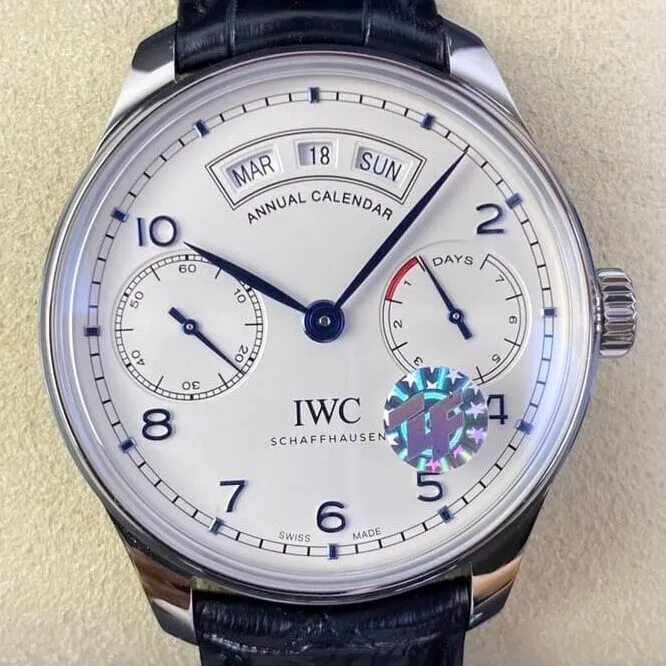 IWC Portugueser IW503501 White Dial Watch ZF Factory ZipUp 2251