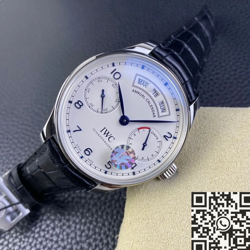 IWC Portugueser IW503501 White Dial Watch ZF Factory ZipUp 2251
