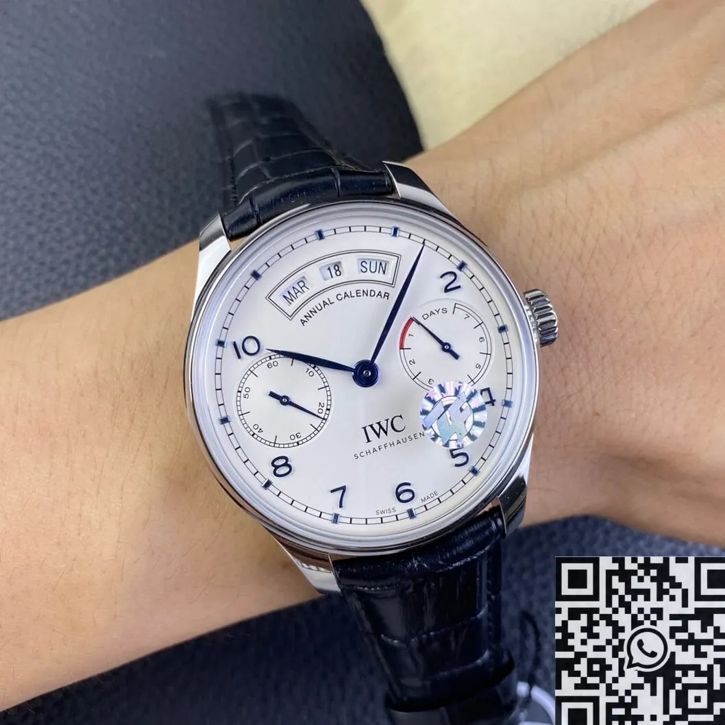 IWC Portugueser IW503501 White Dial Watch ZF Factory ZipUp 2251