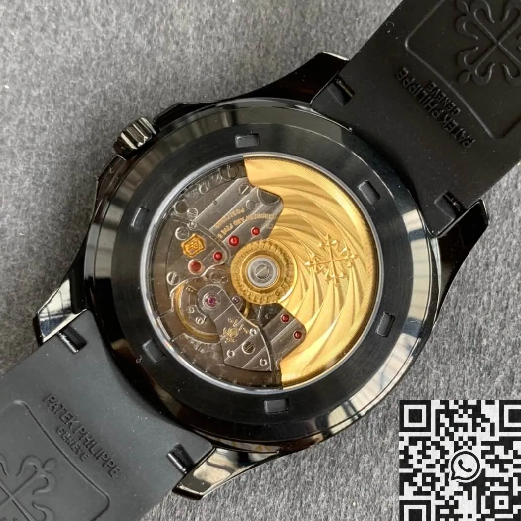 Classic Modify A Patek Philippe Aquanaut 5167A  Black Rubber Strap Watch ZF Factory 2257