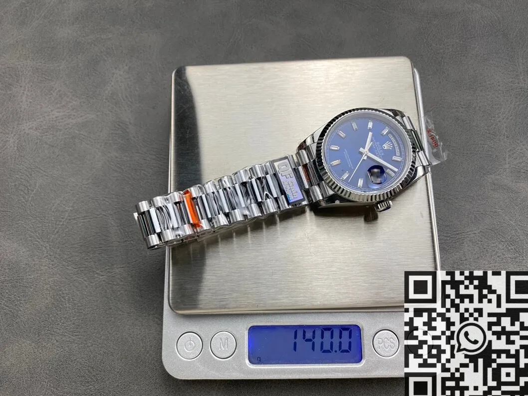 Lightweight New Rolex Day Date M128236-0023 Crysta Scale 36mm Watch Q Factory 2718
