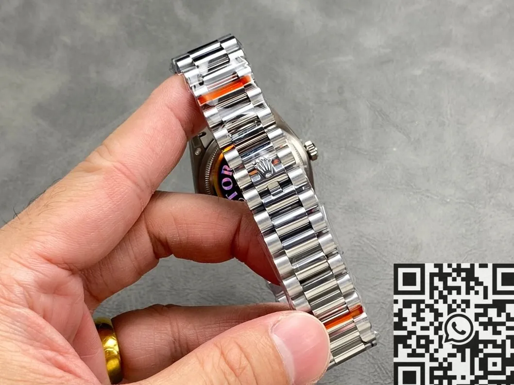 Lightweight New Rolex Day Date M128236-0023 Crysta Scale 36mm Watch Q Factory 2718