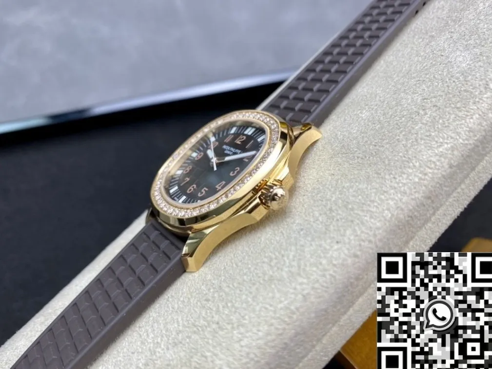 UrbanStyle Patek Philippe Aquanaut 5068R-001 Women’s Rose Gold Diamond Watch PPF Factory 2621