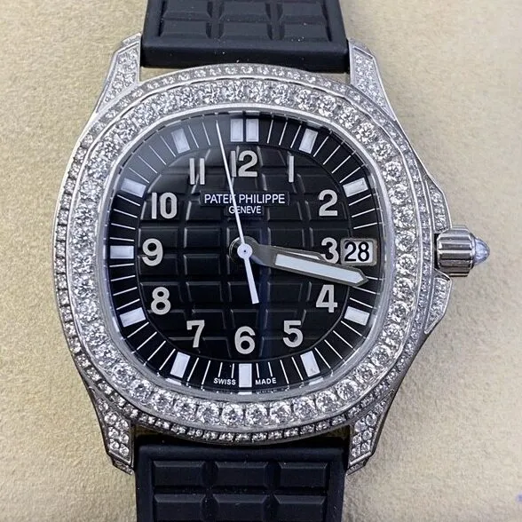 Patek Philippe Aquanaut 5069G-001 Women’s Diamond Watch PPF Factory SoftTouch 2632
