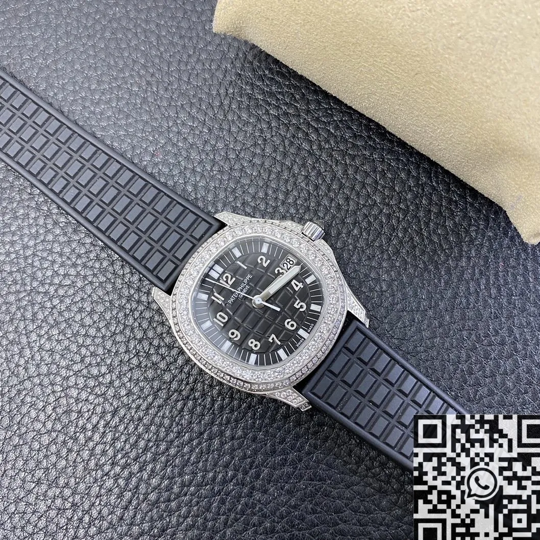 Patek Philippe Aquanaut 5069G-001 Women’s Diamond Watch PPF Factory SoftTouch 2632