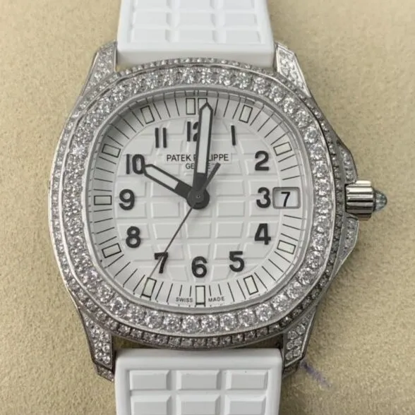 Patek Philippe Aquanaut 5069G-011 Women’s Diamond Watch PPF Factory Breathable 2634
