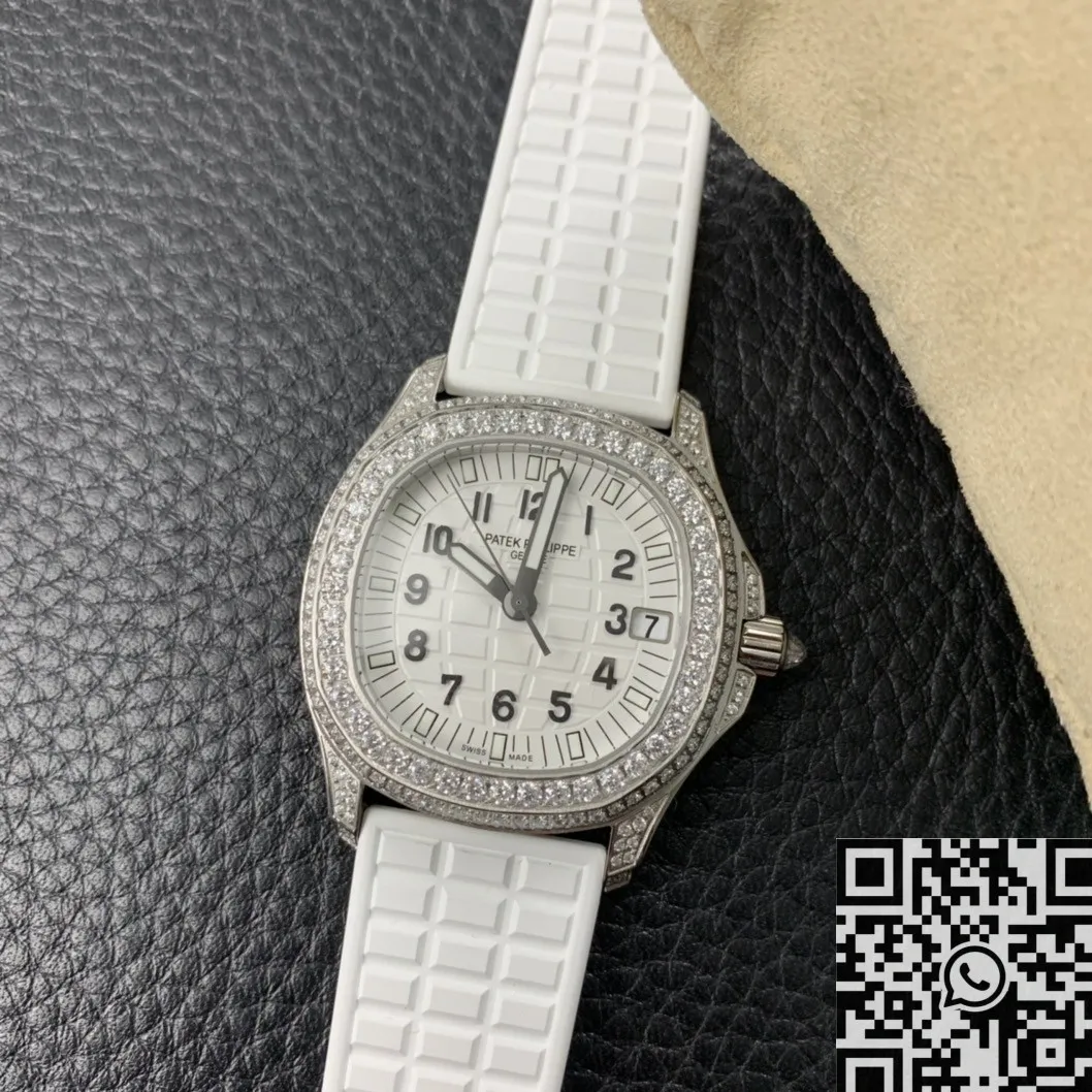 Patek Philippe Aquanaut 5069G-011 Women’s Diamond Watch PPF Factory Breathable 2634