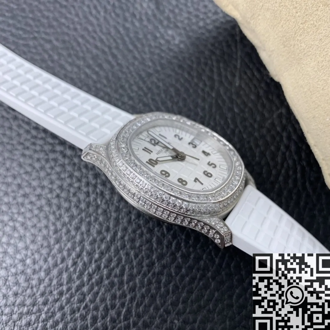 Patek Philippe Aquanaut 5069G-011 Women’s Diamond Watch PPF Factory Breathable 2634