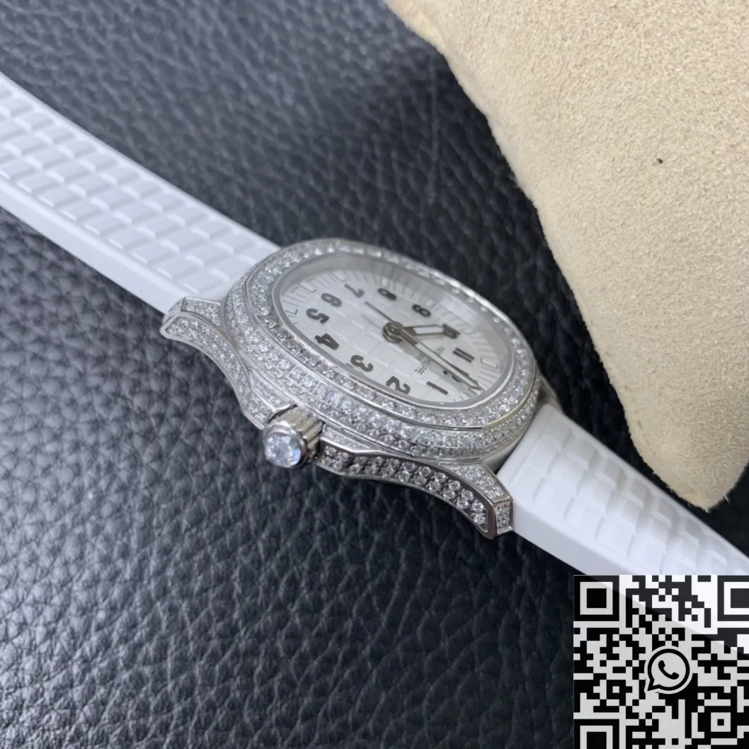 Patek Philippe Aquanaut 5069G-011 Women’s Diamond Watch PPF Factory Breathable 2634