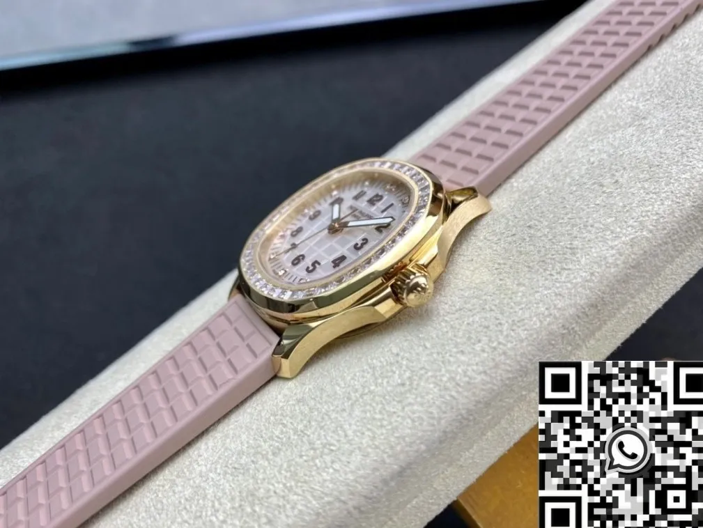 Patek Philippe Aquanaut 5072R-001 Women’s Rose Gold Diamond Watch PPF Factory Cozy 2617