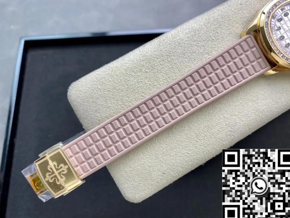 Patek Philippe Aquanaut 5072R-001 Women’s Rose Gold Diamond Watch PPF Factory Cozy 2617