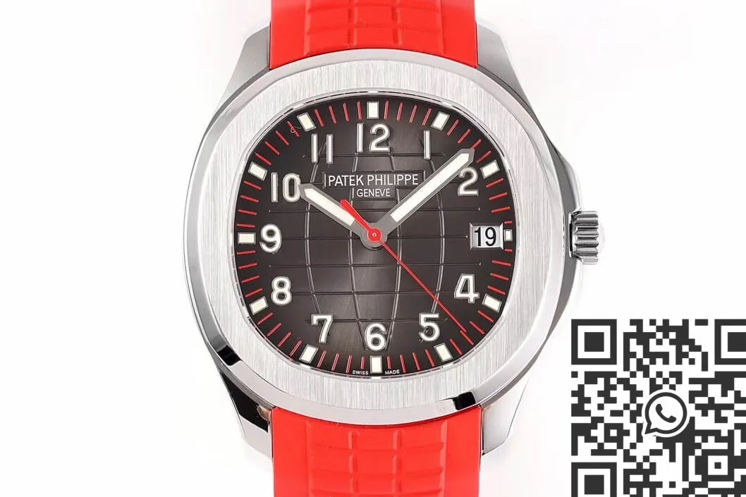 Patek Philippe Aquanaut 5167A-012 Red Rubber Tape Watch ZF Factory TopPick 2260