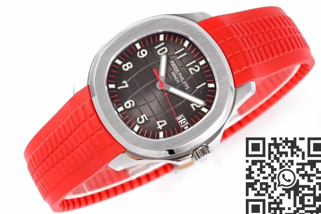 Patek Philippe Aquanaut 5167A-012 Red Rubber Tape Watch ZF Factory TopPick 2260