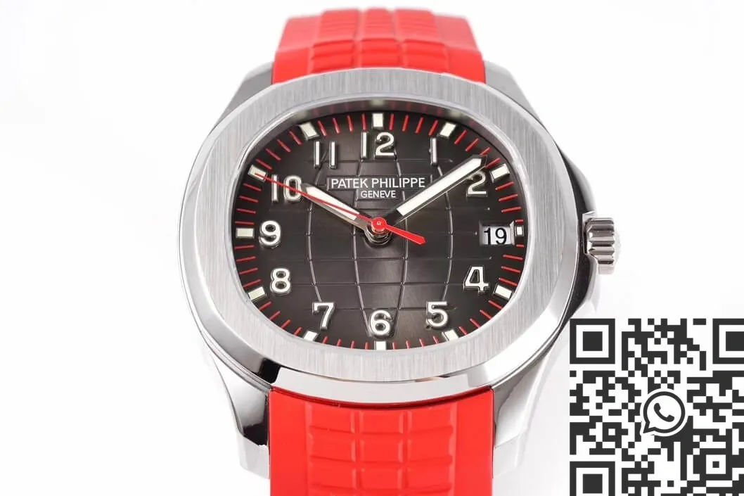 Patek Philippe Aquanaut 5167A-012 Red Rubber Tape Watch ZF Factory TopPick 2260