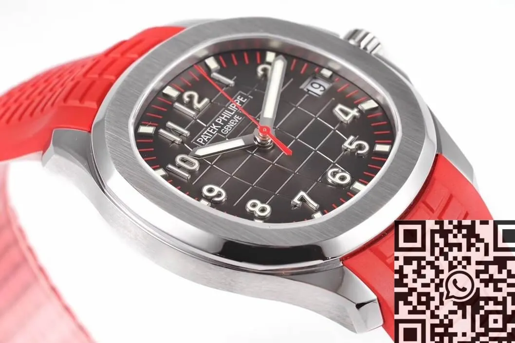 Patek Philippe Aquanaut 5167A-012 Red Rubber Tape Watch ZF Factory TopPick 2260