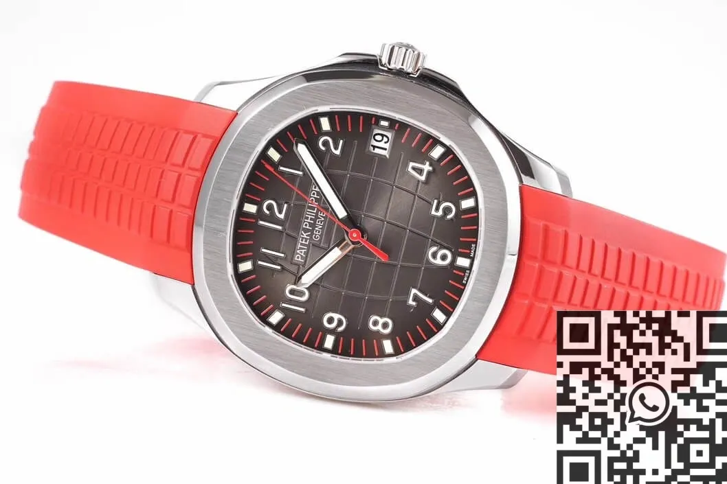 Patek Philippe Aquanaut 5167A-012 Red Rubber Tape Watch ZF Factory TopPick 2260