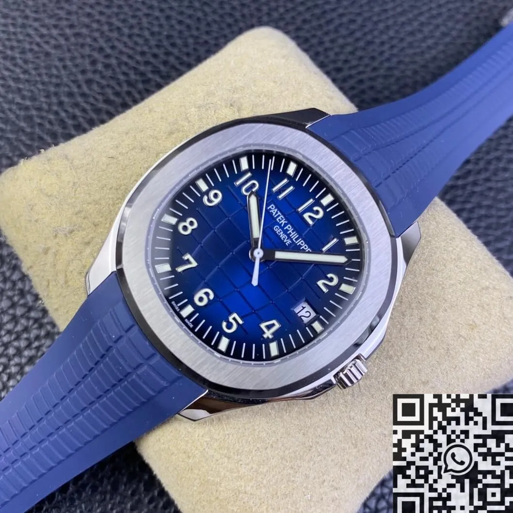 Sporty Patek Philippe Aquanaut 5168G-001 Blue Dial Watch 3K Factory 1931