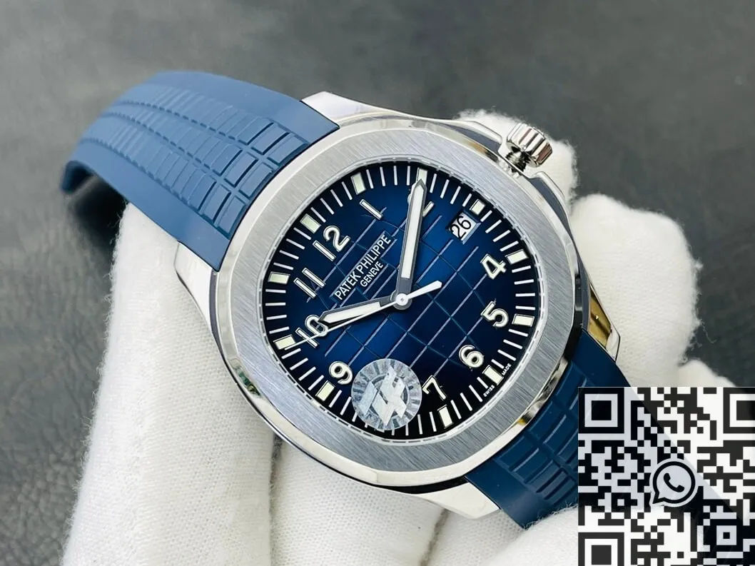 EyeCatching Patek Philippe Aquanaut 5168G-001 Blue Dial Watch ZF Factory 2263