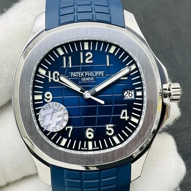 EyeCatching Patek Philippe Aquanaut 5168G-001 Blue Dial Watch ZF Factory 2263