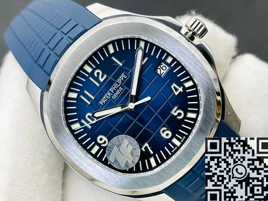 EyeCatching Patek Philippe Aquanaut 5168G-001 Blue Dial Watch ZF Factory 2263
