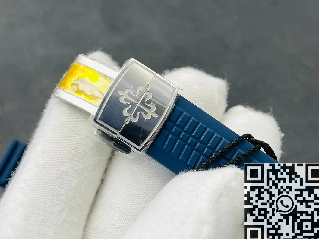 EyeCatching Patek Philippe Aquanaut 5168G-001 Blue Dial Watch ZF Factory 2263